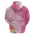 Aloha Maui Island Personalized Hoodie Rose Dreamy Turtle