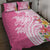 Aloha Maui Island Personalized Quilt Bed Set Rose Dreamy Turtle
