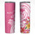 Aloha Maui Island Personalized Skinny Tumbler Rose Dreamy Turtle