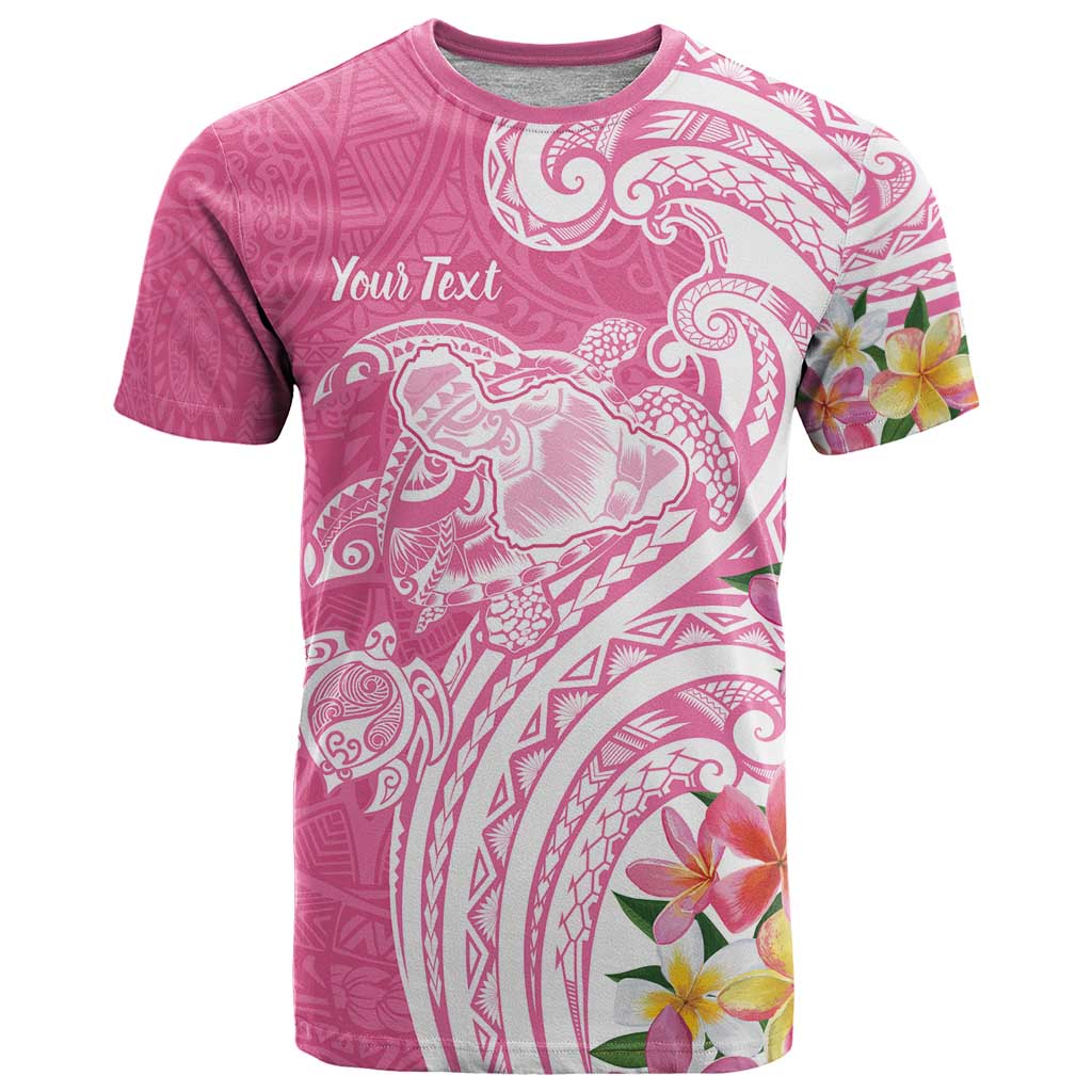 Aloha Maui Island Personalized T Shirt Rose Dreamy Turtle