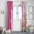 Aloha Maui Island Personalized Window Curtain Rose Dreamy Turtle