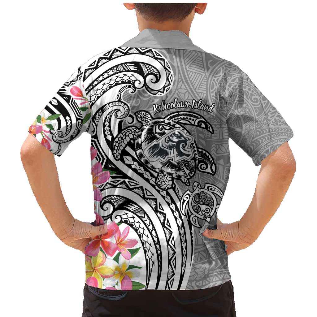 Aloha Kahoolawe Island Personalized Family Matching Mermaid Dress and Hawaiian Shirt Ashen Dreamy Turtle