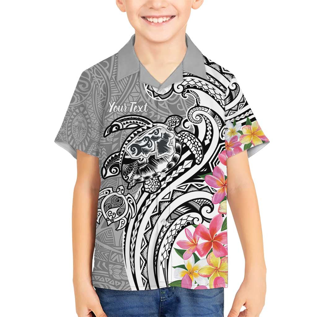 Aloha Kahoolawe Island Personalized Family Matching Off Shoulder Maxi Dress and Hawaiian Shirt Ashen Dreamy Turtle