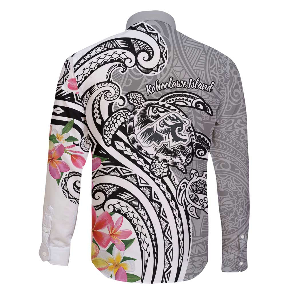 Aloha Kahoolawe Island Personalized Family Matching Off Shoulder Short Dress and Hawaiian Shirt Ashen Dreamy Turtle