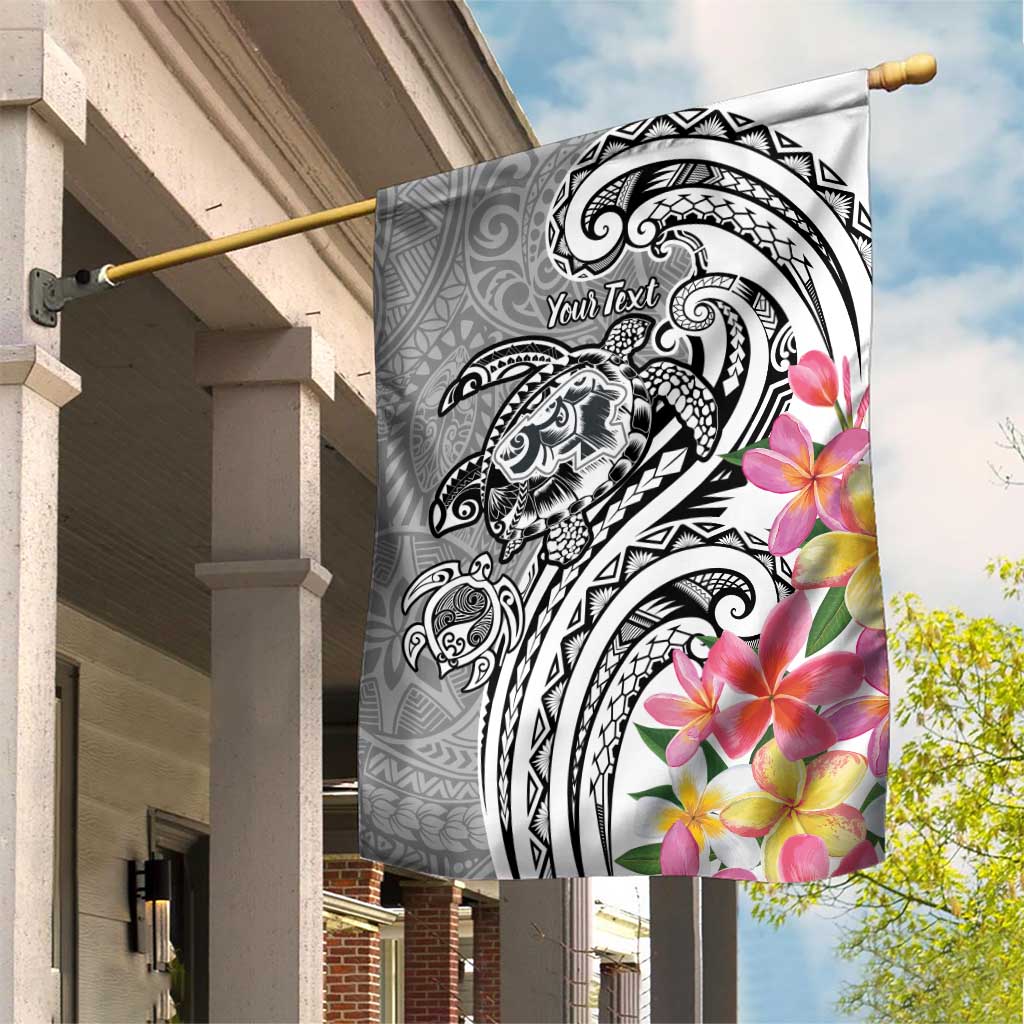 Aloha Kahoolawe Island Personalized Garden Flag Ashen Dreamy Turtle LT7 House Flag Grey - Polynesian Pride