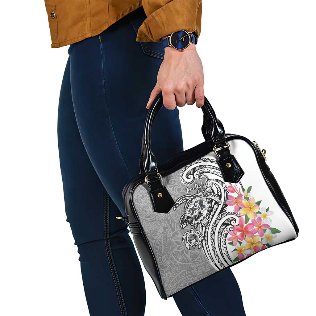 Aloha Kahoolawe Island Personalized Shoulder Handbag Ashen Dreamy Turtle