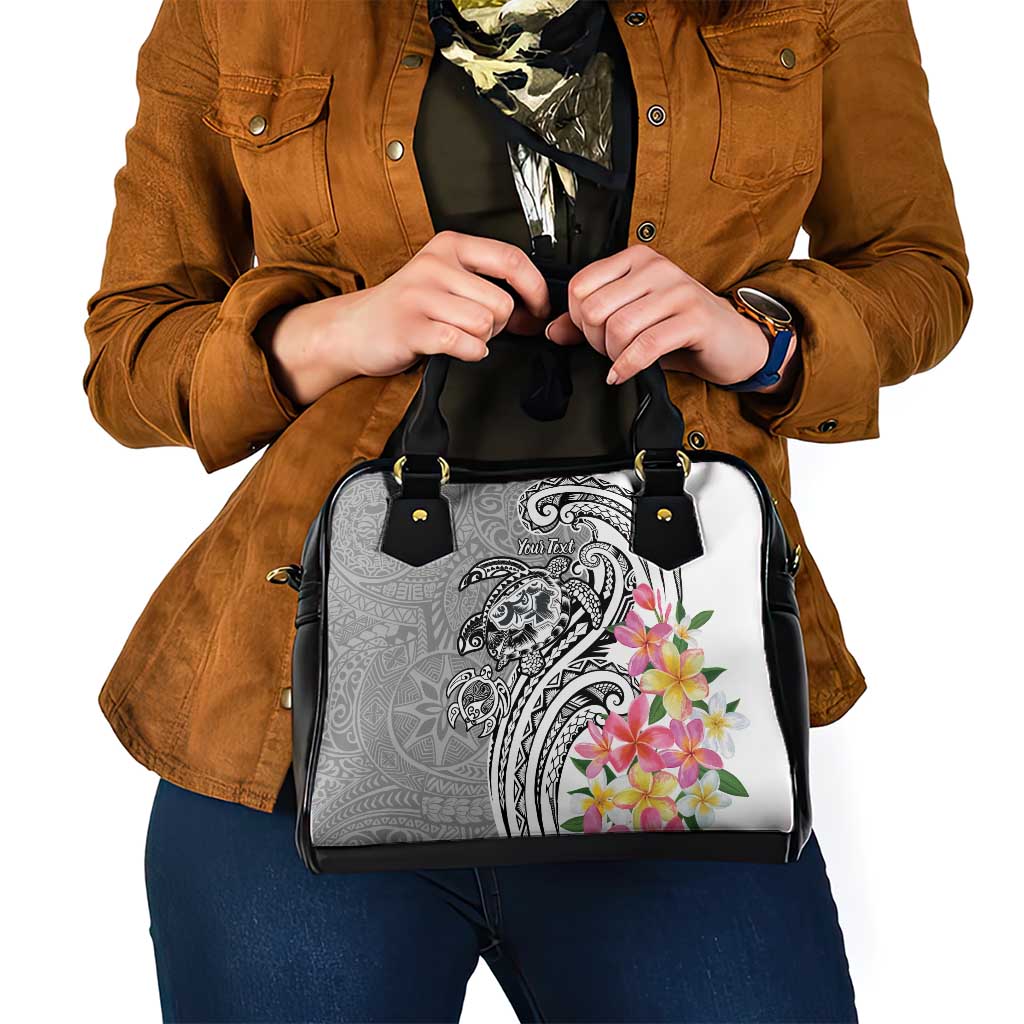 Aloha Kahoolawe Island Personalized Shoulder Handbag Ashen Dreamy Turtle