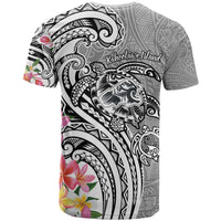 Aloha Kahoolawe Island Personalized T Shirt Ashen Dreamy Turtle