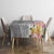 Aloha Kahoolawe Island Personalized Tablecloth Ashen Dreamy Turtle