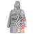 Aloha Kahoolawe Island Personalized Wearable Blanket Hoodie Ashen Dreamy Turtle