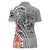 Aloha Kahoolawe Island Personalized Women Polo Shirt Ashen Dreamy Turtle