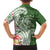 Aloha Molokai Island Personalized Hawaiian Shirt Sage Dreamy Turtle