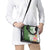 Aloha Molokai Island Personalized Shoulder Handbag Sage Dreamy Turtle