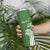 Aloha Molokai Island Personalized Skinny Tumbler Sage Dreamy Turtle