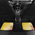Aloha Oahu Island Personalized Car Mats Yellow Dreamy Turtle