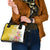 Aloha Oahu Island Personalized Shoulder Handbag Yellow Dreamy Turtle