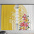 Aloha Oahu Island Personalized Window Curtain Yellow Dreamy Turtle