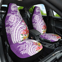 Aloha Kauai Island Personalized Car Seat Cover Lilac Dreamy Turtle LT7 One Size Lilac - Polynesian Pride