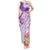 Aloha Kauai Island Personalized Tank Maxi Dress Lilac Dreamy Turtle