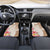Aloha Ni’ihau Island Personalized Car Mats Beige Dreamy Turtle