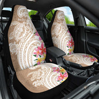 Aloha Niihau Island Personalized Car Seat Cover Beige Dreamy Turtle LT7 One Size Beige - Polynesian Pride