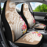 Aloha Niihau Island Personalized Car Seat Cover Beige Dreamy Turtle LT7 - Polynesian Pride