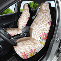 Aloha Niihau Island Personalized Car Seat Cover Beige Dreamy Turtle LT7 - Polynesian Pride