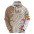 Aloha Ni’ihau Island Personalized Hoodie Beige Dreamy Turtle