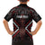 Maori Taiaha Whakairo Personalized Family Matching Tank Maxi Dress and Hawaiian Shirt Red Poutama Motifs