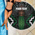 Maori Taiaha Pounamu Whakairo Personalized Beach Blanket Jade Poutama Motifs