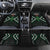 Maori Taiaha Pounamu Whakairo Personalized Car Mats Jade Poutama Motifs