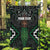 Maori Taiaha Pounamu Whakairo Personalized Garden Flag Jade Poutama Motifs