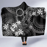 Black Kuki Airani Tapakau Hooded Blanket Tribal Anchor Mix Tiare