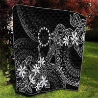 Black Kuki Airani Tapakau Quilt Tribal Anchor Mix Tiare LT7 - Polynesian Pride