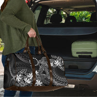 Black Kuki Airani Tapakau Travel Bag Tribal Anchor Mix Tiare