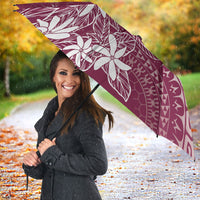 Maroon Kuki Airani Tapakau Umbrella Tribal Anchor Mix Tiare