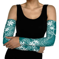 Teal Kuki Airani Tapakau Arm Sleeves Tribal Anchor Mix Tiare