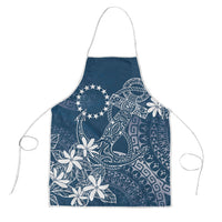 Navy Kuki Airani Tapakau Apron Tribal Anchor Mix Tiare