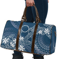Navy Kuki Airani Tapakau Travel Bag Tribal Anchor Mix Tiare