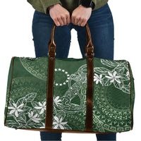 Sage Green Kuki Airani Tapakau Travel Bag Tribal Anchor Mix Tiare