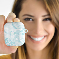 Turquoise Kuki Airani Tapakau AirPods Case Tribal Anchor Mix Tiare