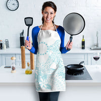 Turquoise Kuki Airani Tapakau Apron Tribal Anchor Mix Tiare LT7 - Polynesian Pride
