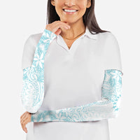 Turquoise Kuki Airani Tapakau Arm Sleeves Tribal Anchor Mix Tiare