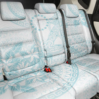 Turquoise Kuki Airani Tapakau Back Car Seat Cover Tribal Anchor Mix Tiare