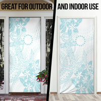 Turquoise Kuki Airani Tapakau Door Cover Tribal Anchor Mix Tiare