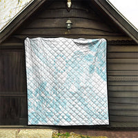 Turquoise Kuki Airani Tapakau Quilt Tribal Anchor Mix Tiare LT7 - Polynesian Pride