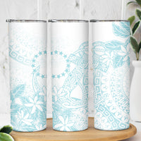 Turquoise Kuki Airani Tapakau Skinny Tumbler Tribal Anchor Mix Tiare
