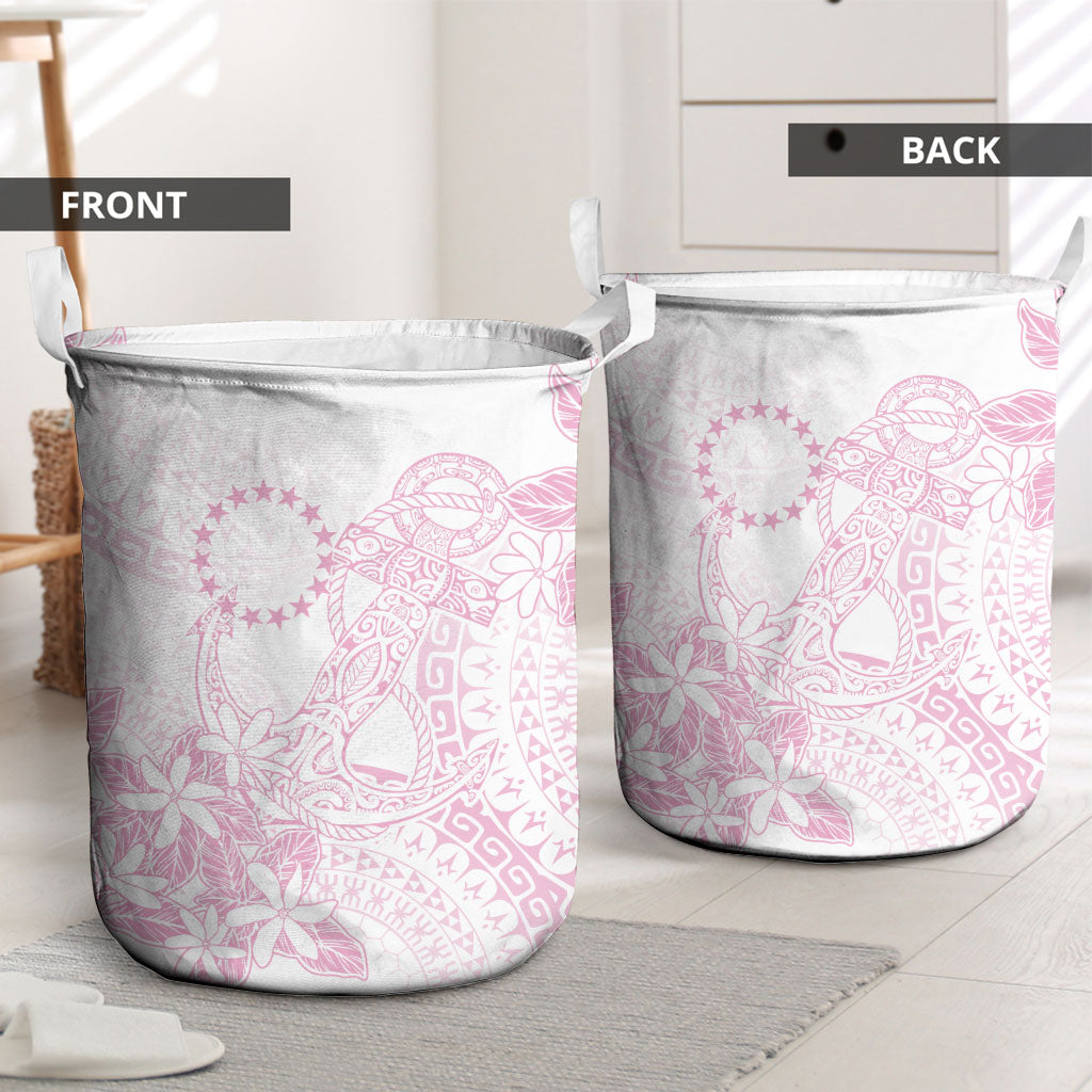 Candy Pink Kuki Airani Tapakau Laundry Basket Tribal Anchor Mix Tiare LT7 - Polynesian Pride