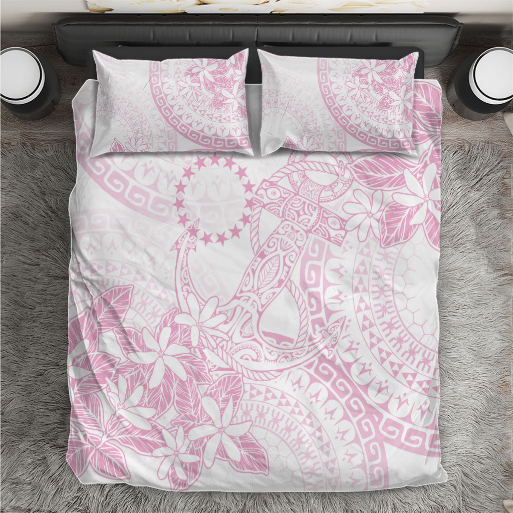 Candy Pink Kuki Airani Tapakau Bedding Set Tribal Anchor Mix Tiare