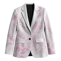 Candy Pink Kuki Airani Tapakau Blazer Tribal Anchor Mix Tiare